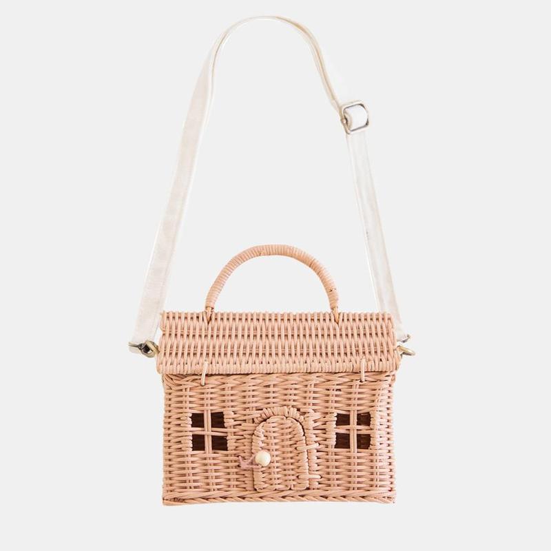 Casa Bag - Rose by Olli Ella Accessories Olli Ella   