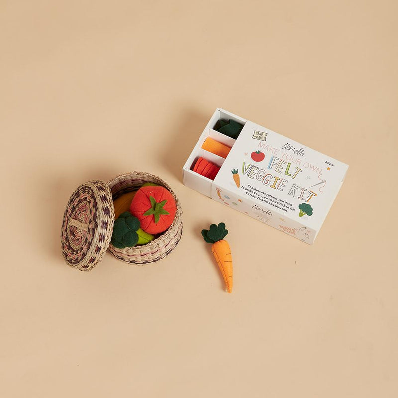 Make Your Own Felt Kit - Vegetables by Olli Ella