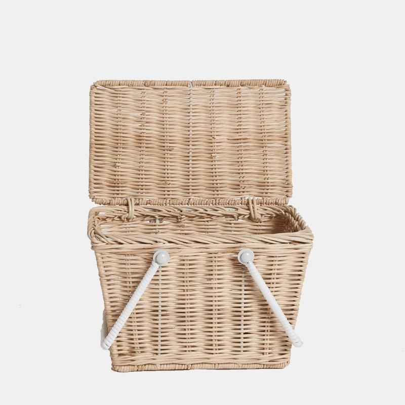 Piki Basket - Straw by Olli Ella Accessories Olli Ella   