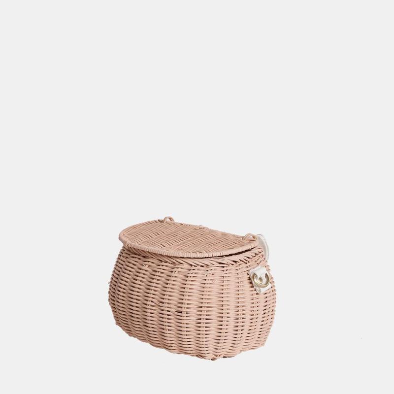 Mini Chari Rattan Bag by Olli Ella Accessories Olli Ella   