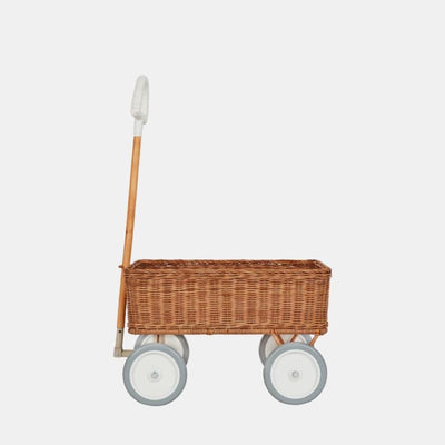 Rattan Wonder Wagon - Natural by Olli Ella Toys Olli Ella   