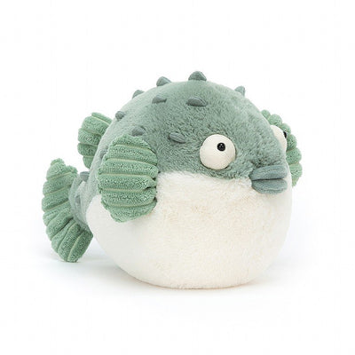 Pacey Pufferfish - 10 Inch by Jellycat Toys Jellycat   