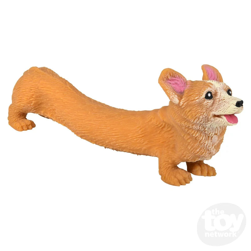 Stretchy Squish Corgi - 4 Inch by the Toy Network Toys The Toy Network   