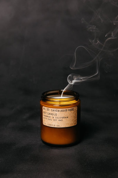 Sandalwood Rose Soy Candle - Standard by PF Candle Co Decor PF Candle Co   