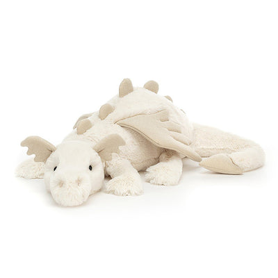 Snow Dragon - Huge 29 Inch by Jellycat Toys Jellycat   