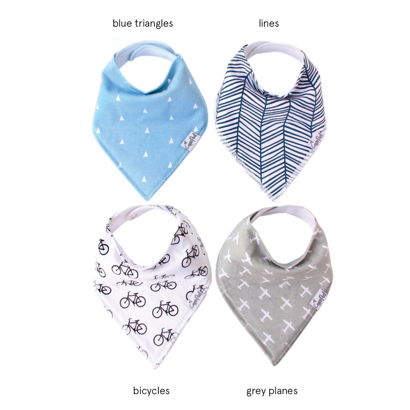 Single Bandana Bib - Cruise by Copper Pearl Nursing + Feeding Copper Pearl   