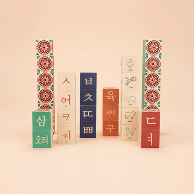 Korean Wooden Blocks by Uncle Goose Toys Uncle Goose   