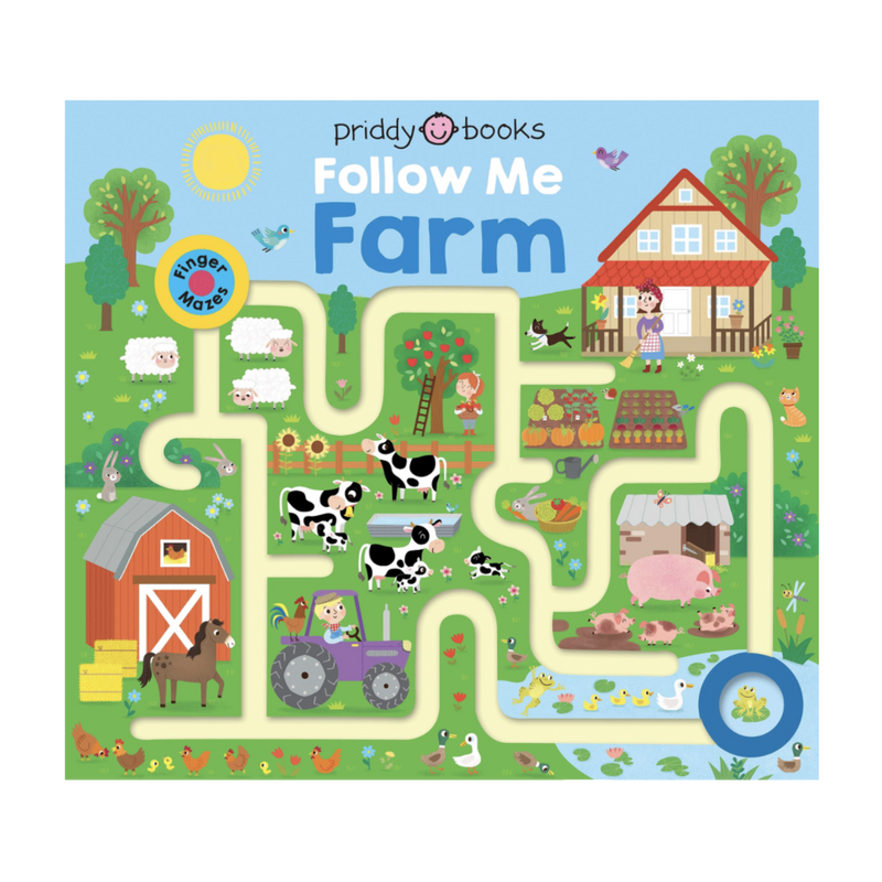 Follow Me Farm - Board Book Books Macmillan   