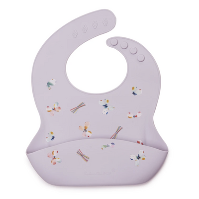 Silicone Bib - Butterfly by  Loulou Lollipop Nursing + Feeding Loulou Lollipop   