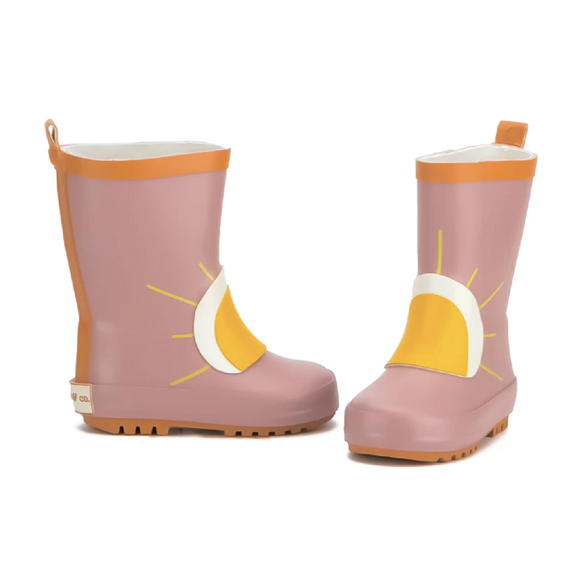 Rubber Rain Boots - Burlwood Sun by Grech & Co. Shoes Grech & Co.   