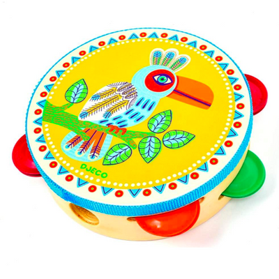 Wooden Tambourine by Djeco Toys Djeco   