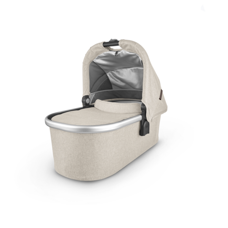 Bassinet V2 by UPPAbaby Gear UPPAbaby DECLAN (oat melange/silver/chestnut leather)  