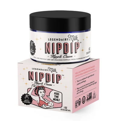 NipDip Nipple Cream 1oz Nursing + Feeding Legendairy Milk   