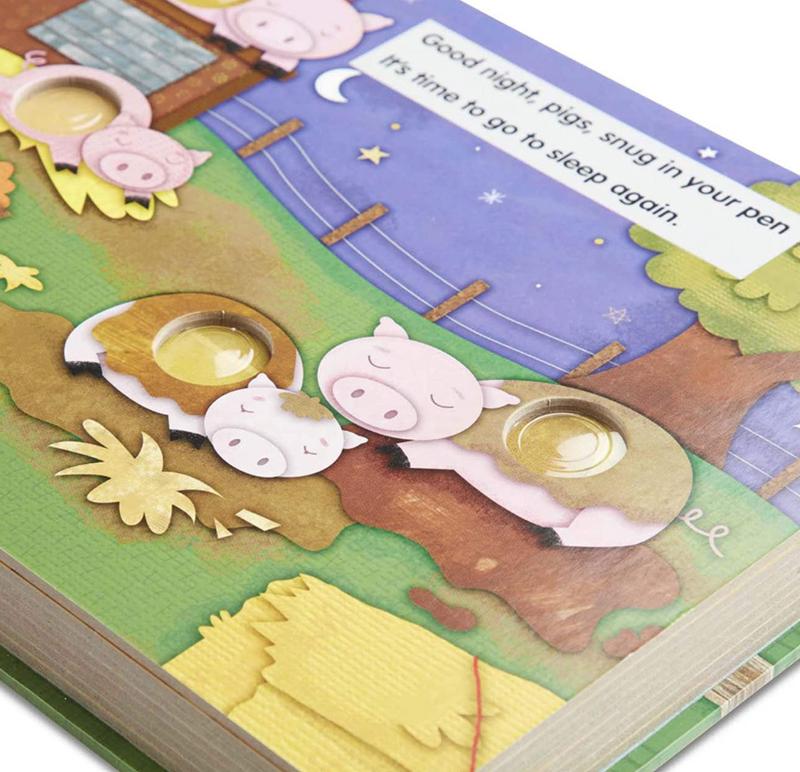 Poke-A-Dot Book - Good Night, Animals Books Melissa + Doug   