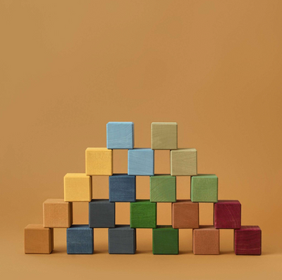 Earth Colors Cube Set by Raduga Grez Toys Raduga Grez   