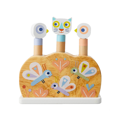 Baby Popi Pop-Up - White by Djeco Toys Djeco   