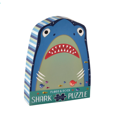 Shark Jigsaw Puzzle -12 Pieces by Floss & Rock Toys Floss & Rock   