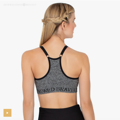 Sublime Support Nursing & Maternity Sports Bra - Grey by Kindred Bravely Nursing + Feeding Kindred Bravely   