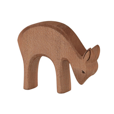 Deer Eating by Ostheimer Wooden Toys Toys Ostheimer Wooden Toys   