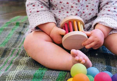 Mini Rolling Wheel by Grimm's Toys Grimm's   