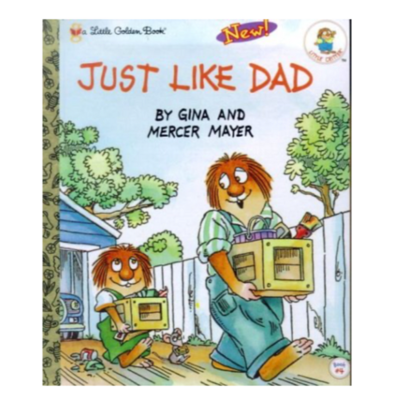 Just Like Dad - Little Golden Book Books Penguin Random House   