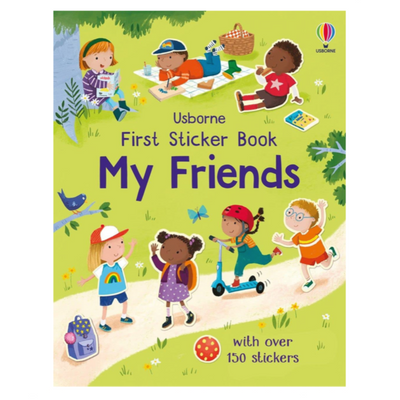 First Sticker Book: My Friends Books Usborne Books   