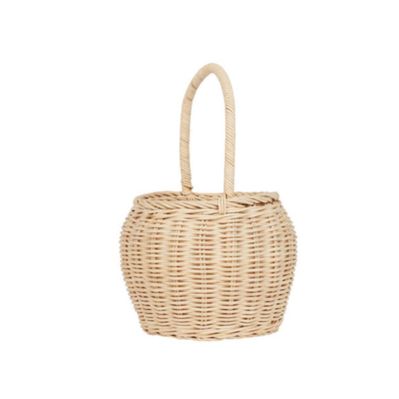 Big Berry Basket - Straw by Olli Ella Accessories Olli Ella   