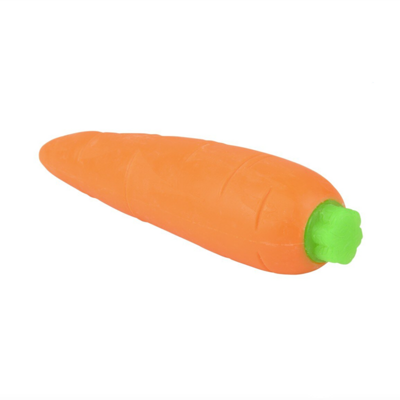 Stretch and Squeeze Carrot - 5.5 Inch by The Toy Network Toys The Toy Network   