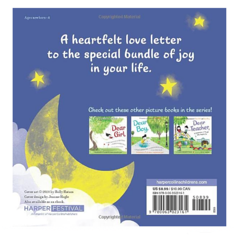 Dear Baby - Board Book Books Harper Collins   