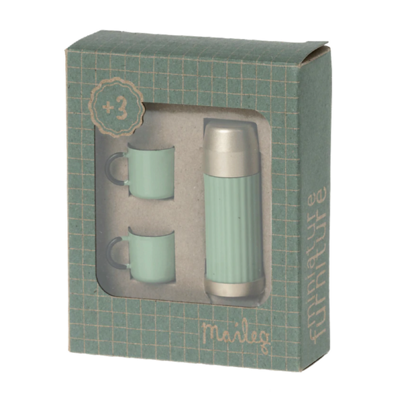 Thermos and Cups - Mint by Maileg Toys Maileg   