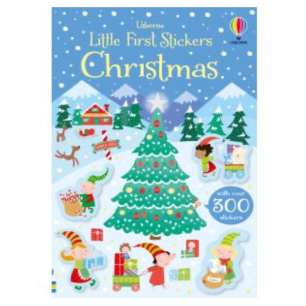 Little Stickers Book - Christmas Books Usborne Books   