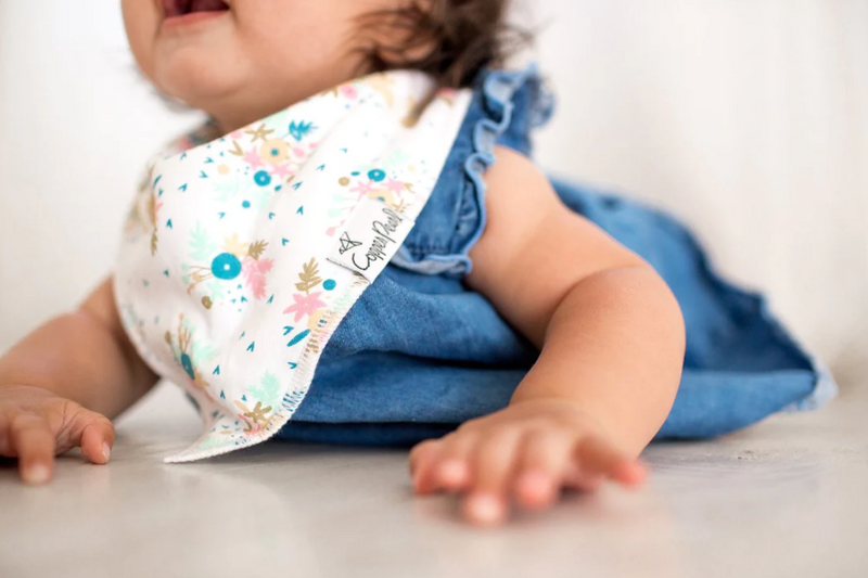 Single Bandana Bib - Whimsy by Copper Pearl