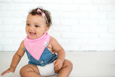 Single Bandana Bib - Whimsy by Copper Pearl