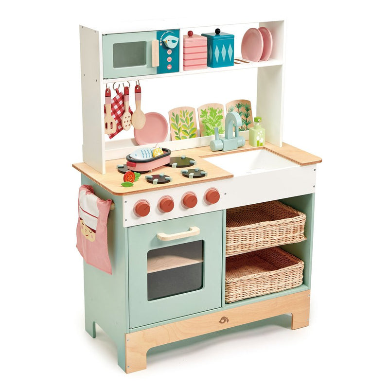 Wooden Kitchen Range by Tender Leaf Toys Toys Tender Leaf Toys   