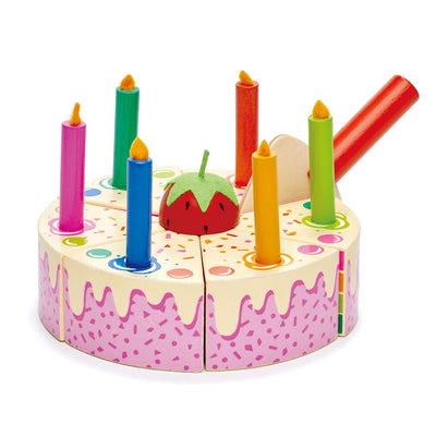 Rainbow Birthday Cake by Tender Leaf Toys Toys Tender Leaf Toys   