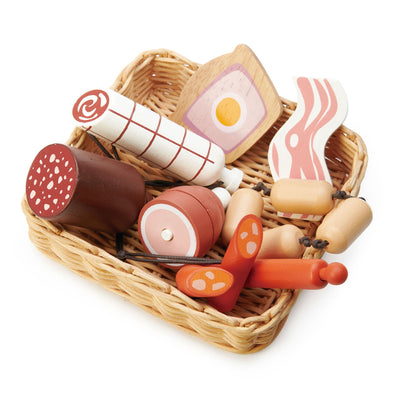 Charcuterie Basket by Tender Leaf Toys Toys Tender Leaf Toys   