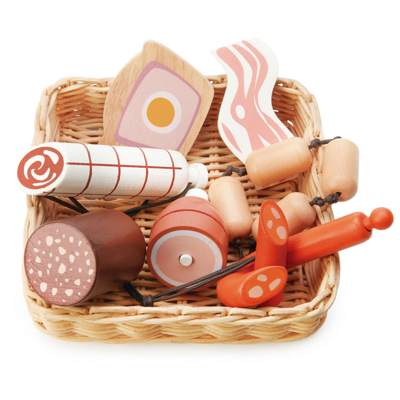 Charcuterie Basket by Tender Leaf Toys Toys Tender Leaf Toys   