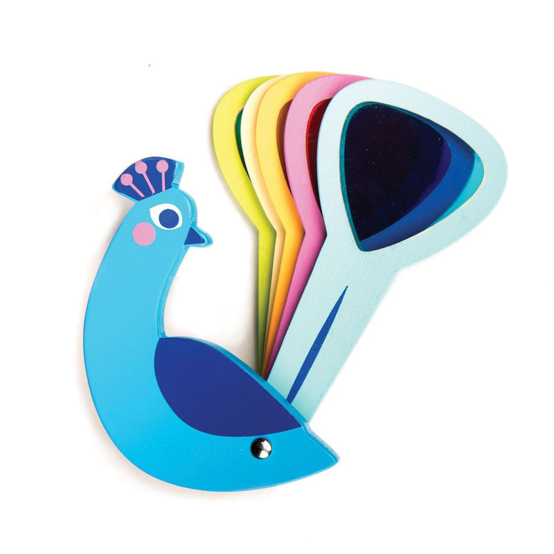 Peacock Colours by Tender Leaf Toys Toys Tender Leaf Toys   