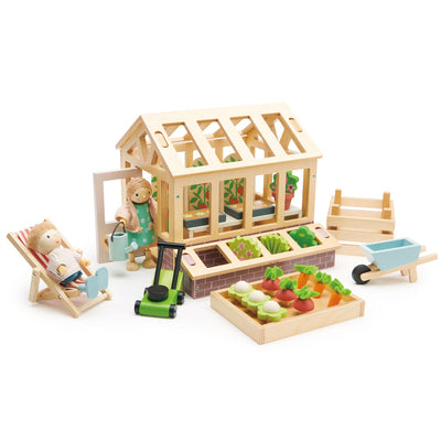 Greenhouse and Garden Set by Tender Leaf Toys Toys Tender Leaf Toys   