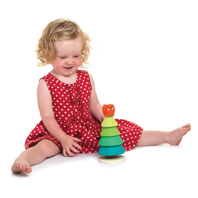 Stacking Fir Tree by Tender Leaf Toys Toys Tender Leaf Toys   