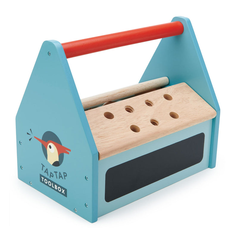 Tap Tap Tool Box Wooden Toy Set by Tender Leaf Toys Toys Tender Leaf Toys   