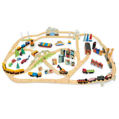 Mountain View Train Set by Tender Leaf Toys Toys Tender Leaf Toys   