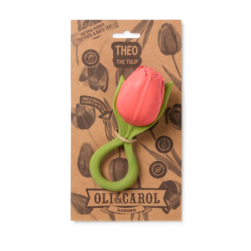 Theo the Tulip Teether by Oli & Carol Toys Oli & Carol   