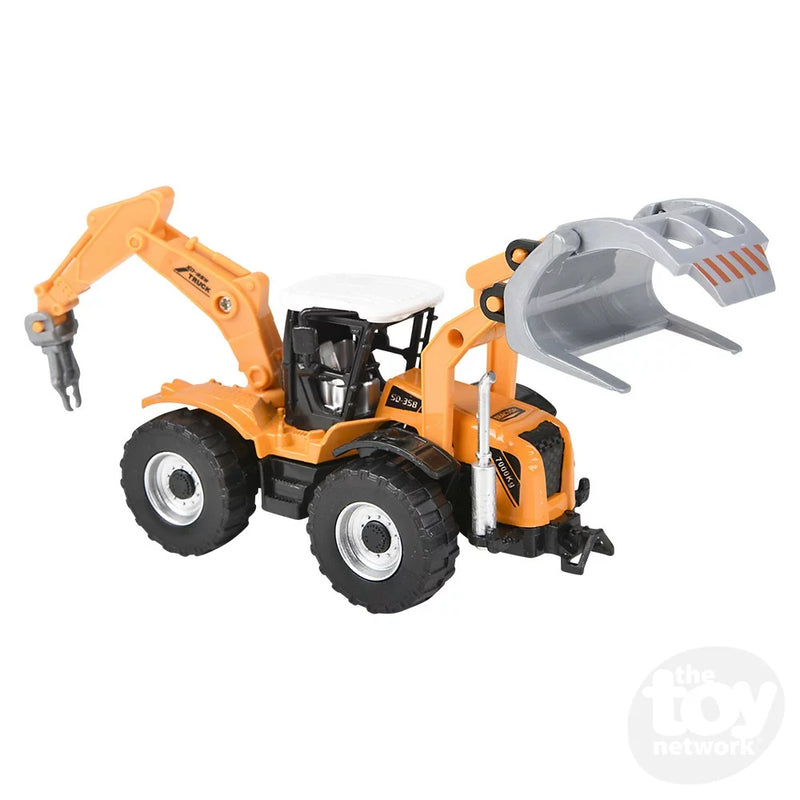 Diecast Pull-Back Farm Tractor by The Toy Network Toys The Toy Network   