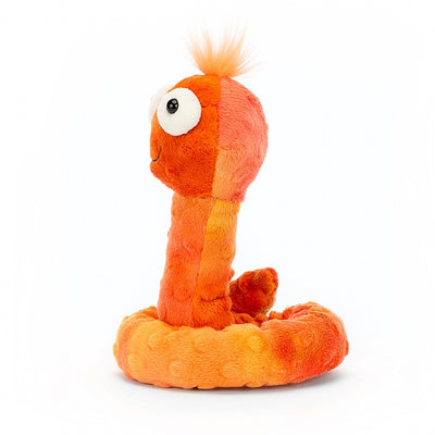 Winston Worm - 6.25 Inch by Jellycat Toys Jellycat   