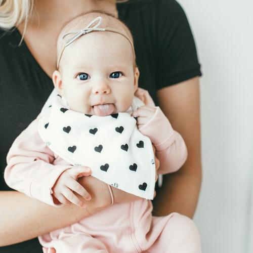 Single Bandana Bib - Blush by Copper Pearl Nursing + Feeding Copper Pearl   