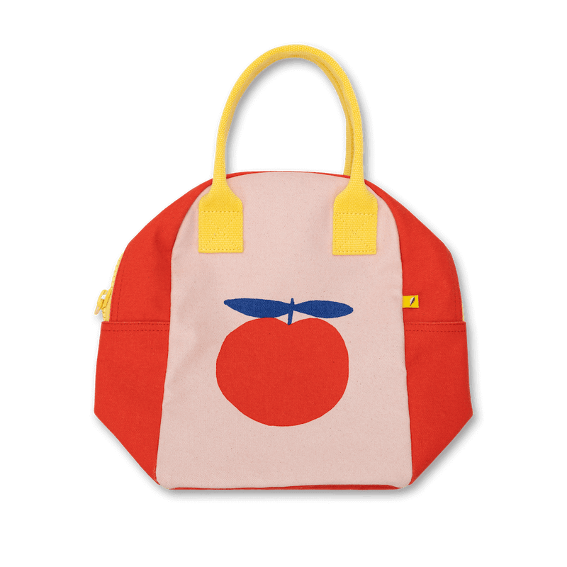 Zipper Lunch Bag - Red Apple by Fluf Nursing + Feeding Fluf   