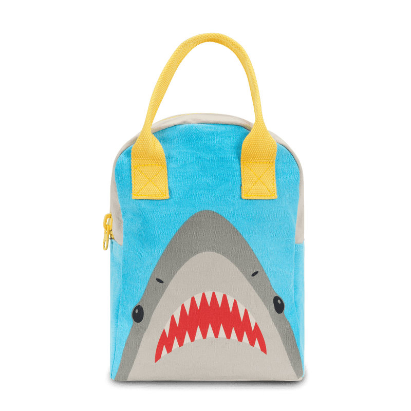 Zipper Lunch Bag - Sharks by Fluf Nursing + Feeding Fluf   