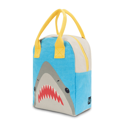 Zipper Lunch Bag - Sharks by Fluf Nursing + Feeding Fluf   