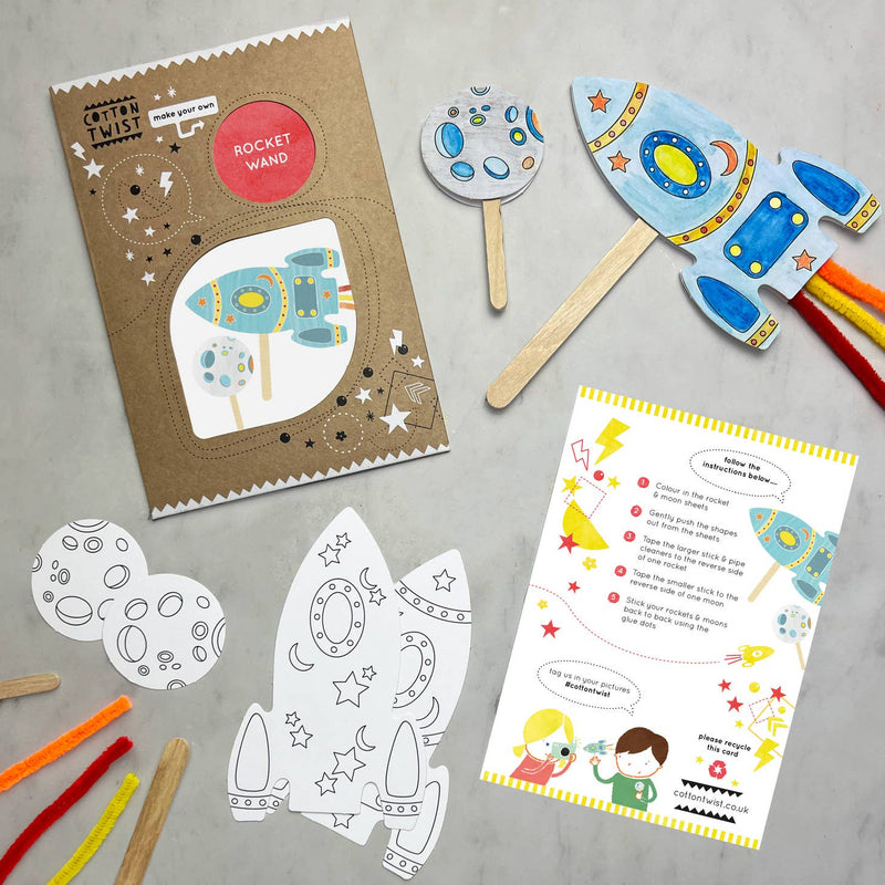 Make Your Own Rocket Wand Kit by Cotton Twist